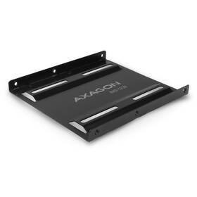 Rámček Axagon kovový, pre 1x 2.5" HDD/SSD do 3.5" pozície (RHD-125B) čierna
