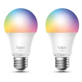 Inteligentná žiarovka TP-Link Tapo L530E Smart, 8,7 W, E27, viacfarebná, 2ks (Tapo L530E(2-pack))