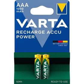 Batéria nabíjacia Varta Rechargeable Accu AAA, HR06, 1000mAh, Ni-MH, blister 2ks (5703301402)