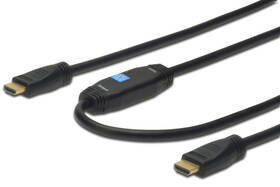 Digitus HDMI 1.4, 15m, ethernet, aktívne zosilnenie