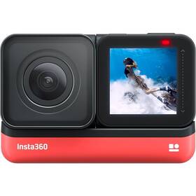 Outdoorová kamera Insta360 ONE R (4K Edition) čierna/červená