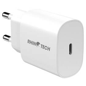 Nabíjačka do siete RhinoTech 25W USB-C PD (RTACC318) biela