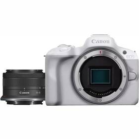 Digitálny fotoaparát Canon EOS R50 + RF-S 18-45 mm IS STM (5812C013) biely