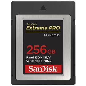 Pamäťová karta SanDisk Extreme Pro CFexpress 256GB, (1700R/1200W), Type B (SDCFE-256G-GN4NN)