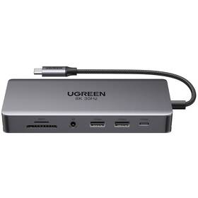 Dokovacia stanica UGREEN Revodok Pro 11-in-1 USB-C (15965) sivá