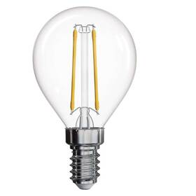 LED žiarovka EMOS Filament Mini Globe, 2,2W, E14, teplá biela (1525281213)