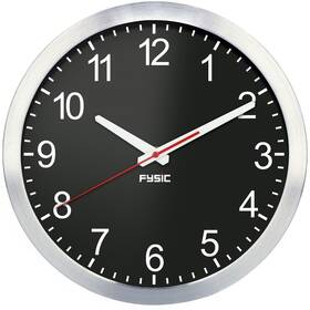 Nástenné hodiny Lenco Fysic FK105 čierne/strieborné
