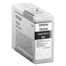 Cartridge Epson T8508, 80 ml - matná čierna (C13T850800)