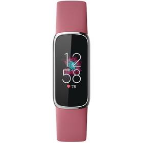 Fitness náramok Fitbit Luxe - Orchid/Platinum Stainless Steel (FB422SRMG)