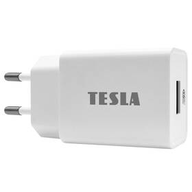 Nabíjačka do siete Tesla Power Charger QC50, 1× USB, 12W (8595689802271) biela