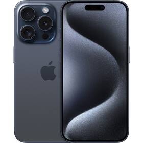 Mobilný telefón Apple iPhone 15 Pro 128GB Blue Titanium (MTV03SX/A)