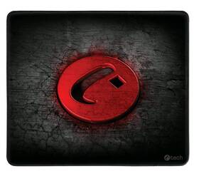 Podložka pod myš C-Tech ANTHEA, 32 x 27 cm (GMP-01) čierna/červená