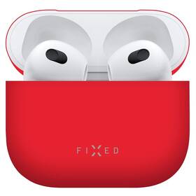 Puzdro FIXED Silky pro Apple Airpods 3 (2021) (FIXSIL-816-RD) červené