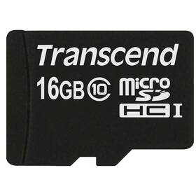 Pamäťová karta Transcend MicroSDHC 16GB Class10 (TS16GUSDC10)
