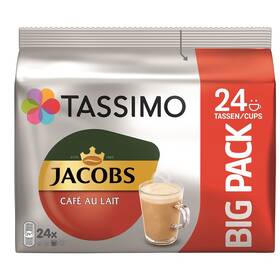Kapsuly pre espressá Tassimo Jacobs Café Au Lait 24 cups