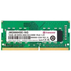 Pamäťový modul SODIMM Transcend JetRam DDR4 16GB 2666MHz CL19 (JM2666HSE-16G)