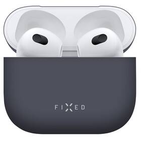 Puzdro FIXED Silky pro Apple Airpods 3 (2021) (FIXSIL-816-BL) modré
