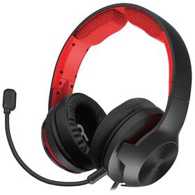 Headset HORI Gaming pre Nintendo Switch (NSP2232) čierny/červený