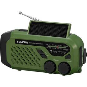 Rádioprijímač Sencor SRD 1000CL GR zelený