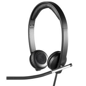 Headset Logitech H650e (981-000519) čierny