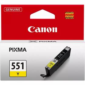 Cartridge Canon CLI-551 Y, 330 strán (6511B001) žltá