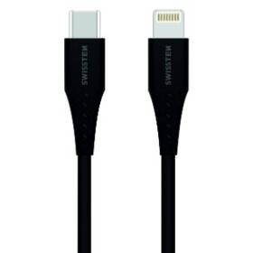 Kábel Swissten USB-C/Lightning, 1m (71506513) čierny