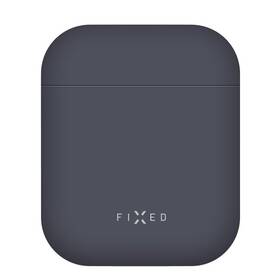 Puzdro FIXED Silky pro Apple Airpods (FIXSIL-753-BL) modré