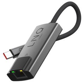 Redukcia Linq byELEMENTS USB-C/RJ45, 2.5Gbe (LQ48023) sivý