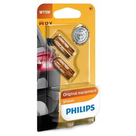 Autožiarovka Philips Vision WY5W, 2ks (12396NAB2)