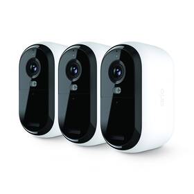 IP kamera Arlo Essential Gen.2 2K Outdoor Security, 3 ks (VMC3350-100EUS) biela