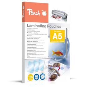 Laminovacie fólie Peach A5 (154x216mm), 125mic, 100 ks (PP525-03)