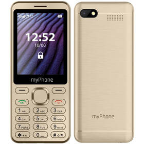Mobilný telefón myPhone Maestro 2 (TELMYMAESTRO2GO) zlatý