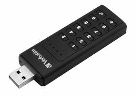 USB flashdisk Verbatim Keypad Secure, 128GB (49429) čierny