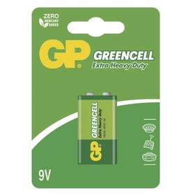 Batéria zinkochloridová GP Greencell 9V, blister 1ks (B1251)