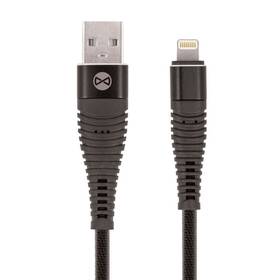 Kábel Forever USB/Lightning, 1m čierny
