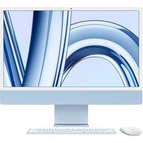 PC all in-one Apple iMac 24" CTO M3 8-CPU 10-GPU, 24GB, 512GB - Blue SK (Z19L001SC)