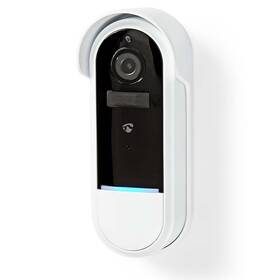 Videozvonček Nedis SmartLife, Wi-Fi, Full HD (WIFICDP30WT) biely