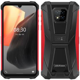 Mobilný telefón UleFone Armor 8 Pro 8+128GB (ULE000424) čierny/červený