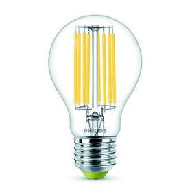 LED žiarovka Philips klasik, 4W, E27, studená biela (8719514343801)