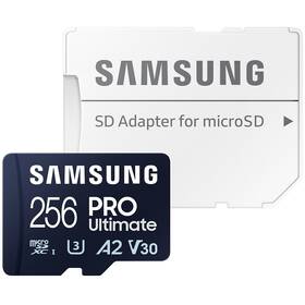 Pamäťová karta Samsung Micro SDXC PRO Ultimate 256GB UHS-I U3 (200R/130W) + SD adaptér (MB-MY256SA/WW)