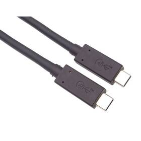 Kábel PremiumCord Thunderbolt 3, 40Gbps, USB4, 0,5m (ku4cx05bk) čierny - rozbalený - 24 mesiacov záruka