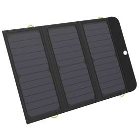 Solárny panel Sandberg Solar Charger 21W 2xUSB+USB-C (420-55) čierny