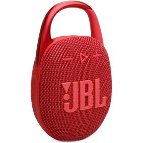 Prenosný reproduktor JBL CLIP 5 červený
