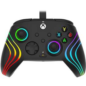 Gamepad PDP Afterglow Wave RGB Wired Controller pre Xbox One/Series (049-024) čierny