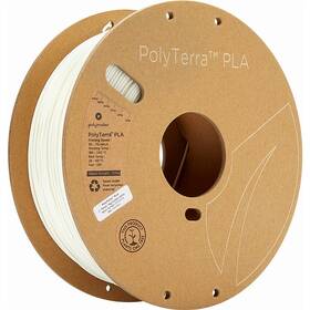 Tlačová struna (filament) Polymaker PolyTerra PLA, 1,75 mm, 1 kg - Cotton White (PM70822)