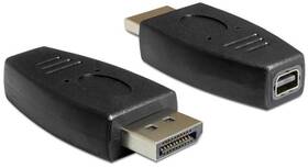 Redukcia DeLock Mini DisplayPort / DisplayPort (65237) čierna