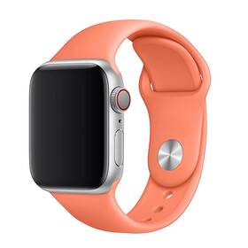 Remienok FIXED Silicone Strap na Apple Watch 42/44/45/49 mm (FIXSST-434-OR) oranžový