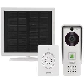 Videozvonček EMOS GoSmart batériový videozvonček IP-09D s Wi-Fi a solárnym panelom (H4030)