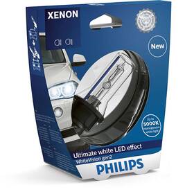 Autožiarovka Philips Xenon White Vision D1S, 1ks (85415WHV2S1)