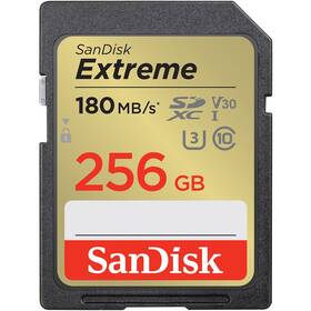 Pamäťová karta SanDisk SDXC Extreme 256GB UHS-I U3 (180R/130W) (SDSDXVV-256G-GNCIN)